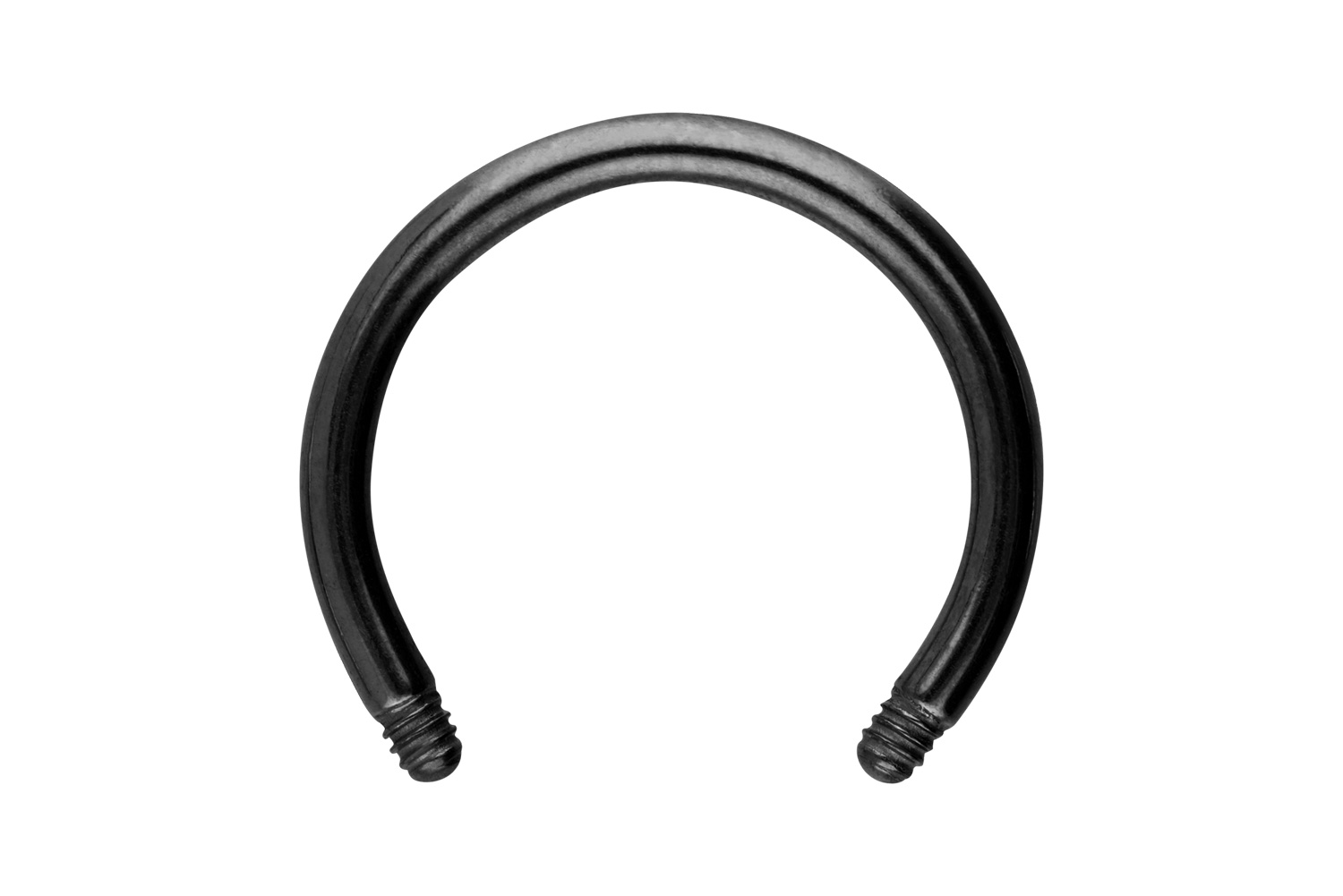 Titan Hufeisenring Piercing ohne Kugel